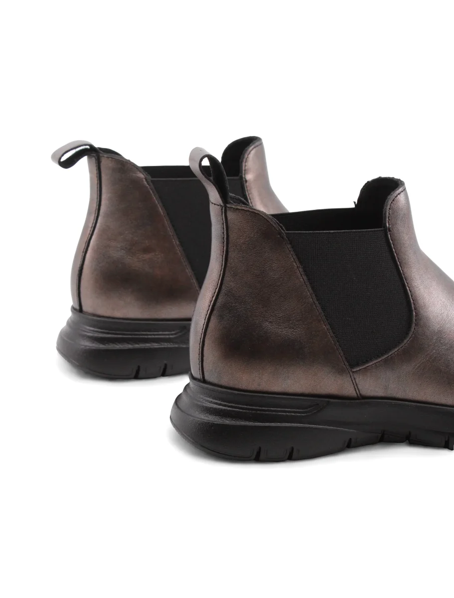 Chelsea in pelle laminata da donna - immagine 6