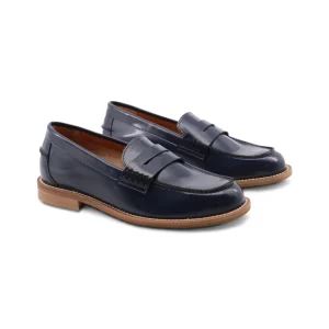 Mocassino penny loafer elegante donna
