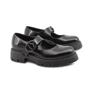 Ballerina nera mary jane da donna