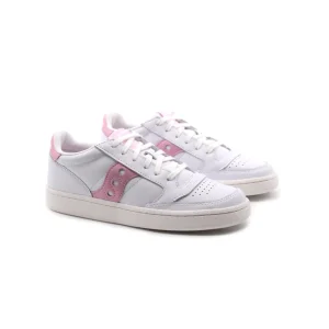 Jazz Court sneaker in vera pelle donna