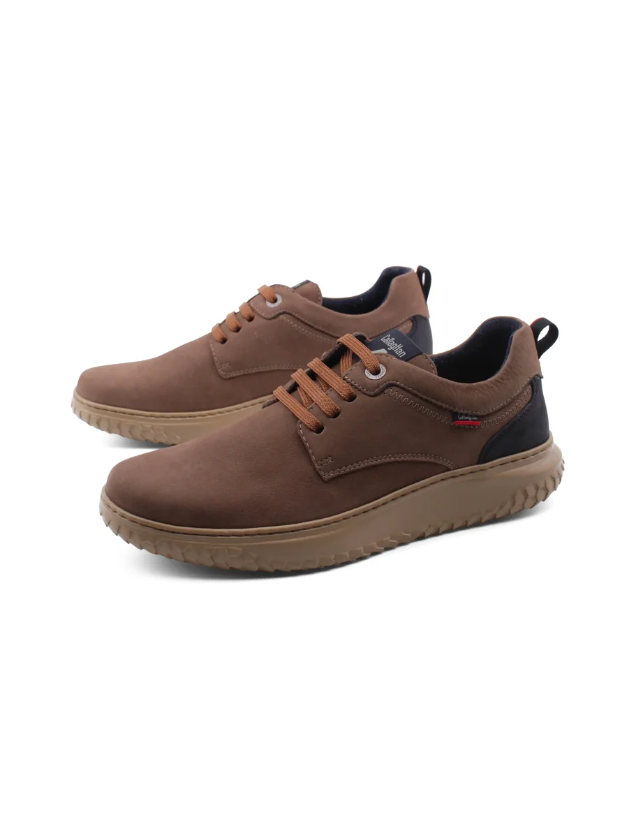 Stringata da uomo in vera pelle - immagine 5