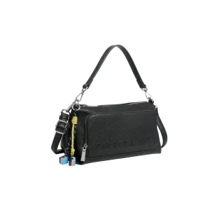 Borsa a spalla in nylon da donna