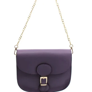 Borsa a tracolla in vera pelle da donna