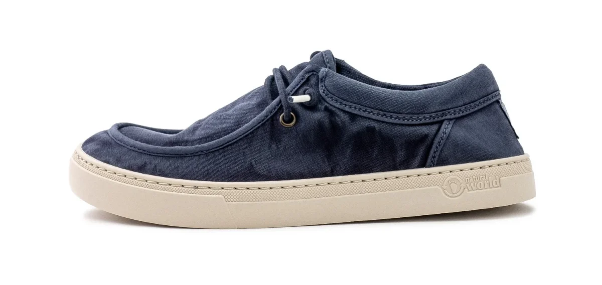 SCARPA CON LACCI ELASTICI OLD DEVA NATURAL WORLD UOMO - immagine 4