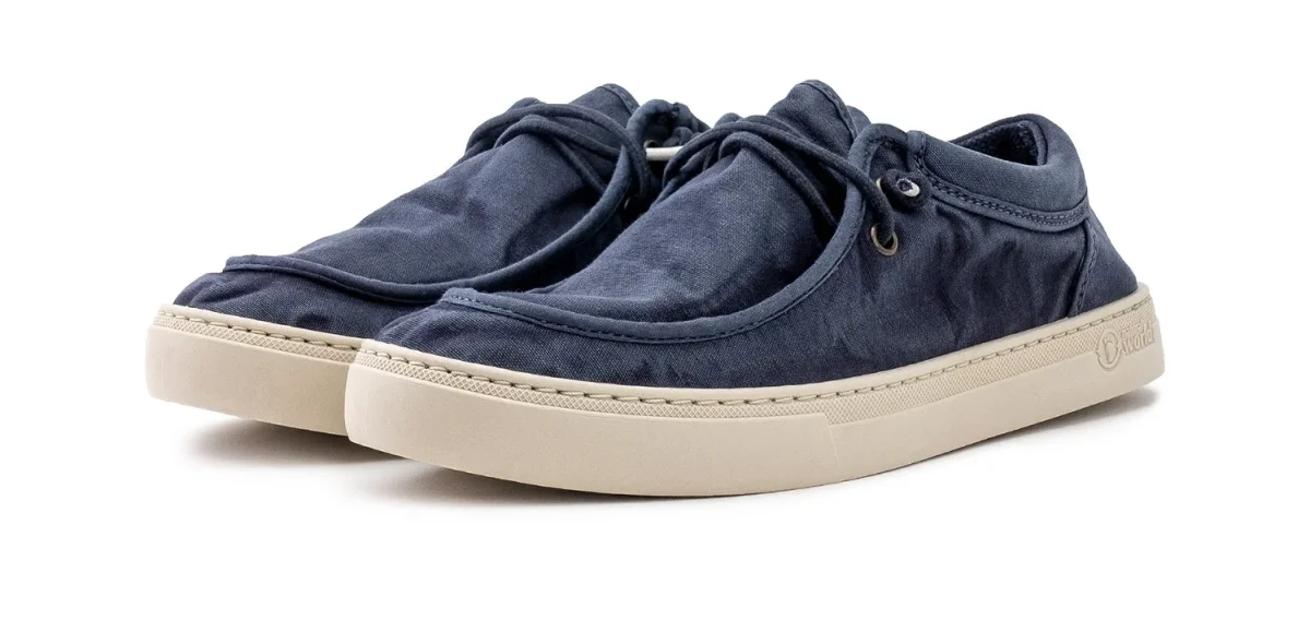 SCARPA CON LACCI ELASTICI OLD DEVA NATURAL WORLD UOMO