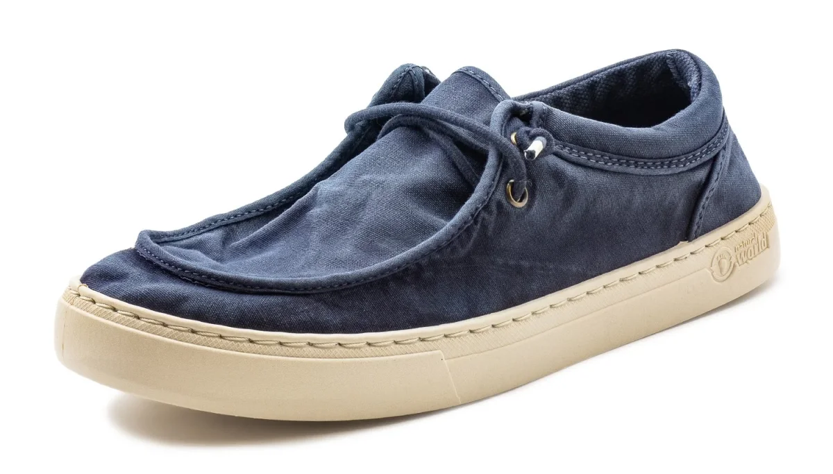 SCARPA CON LACCI ELASTICI OLD DEVA NATURAL WORLD UOMO - immagine 3