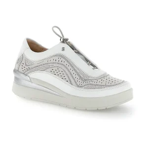 SNEAKERS CON LACCI ELASTICI CREAM 38 STONEFLY DONNA