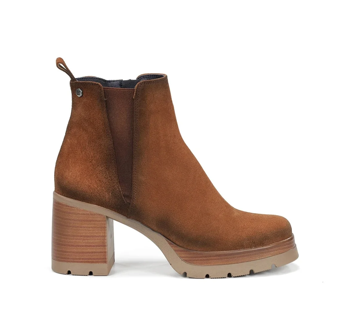 TRONCHETTO CON TACCO 8 E PLATEAU SAFE DORKING BY FLUCHOS DONNA - immagine 5