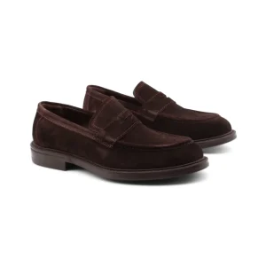 Mocassino elegante scamosciato da uomo