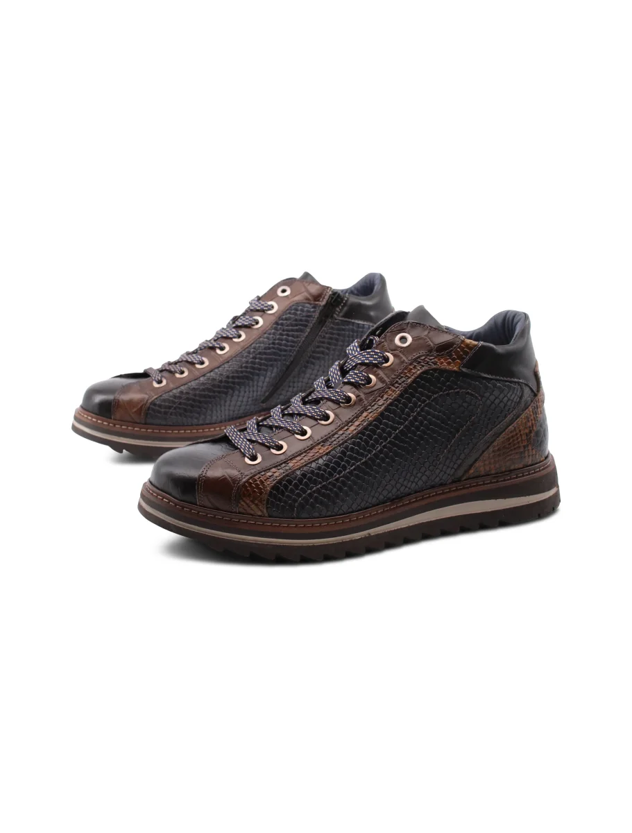 Scarponcino effetto rettile da uomo - immagine 4