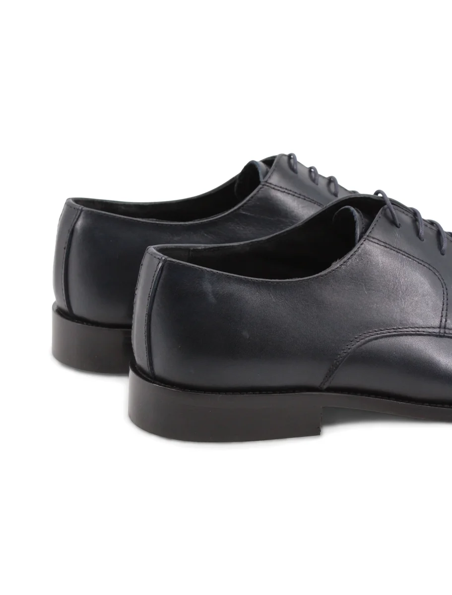 Scarpa derby classica in pelle uomo - immagine 6