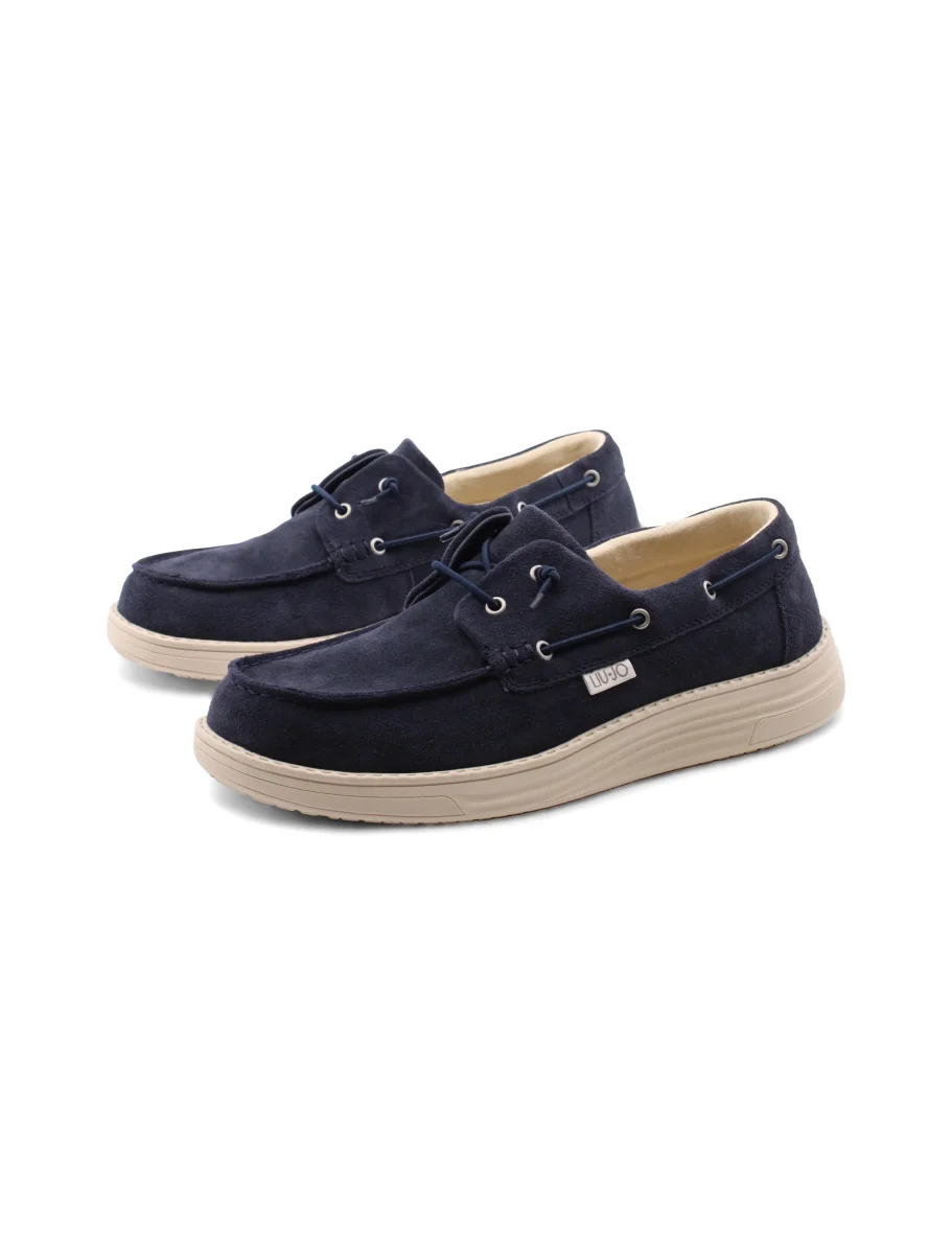 Riva 01 scarpa da barca in suede da uom - immagine 4