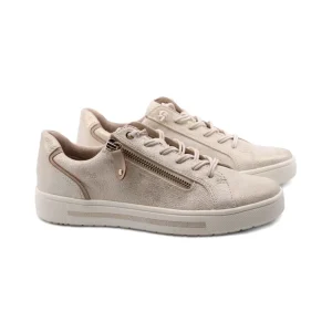 Sneaker vegana da donna con zip