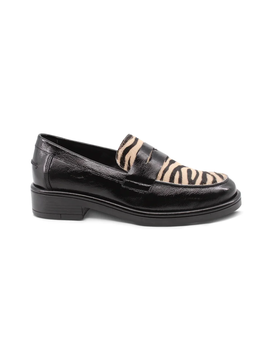 Penny loafer animalier da donna - immagine 3