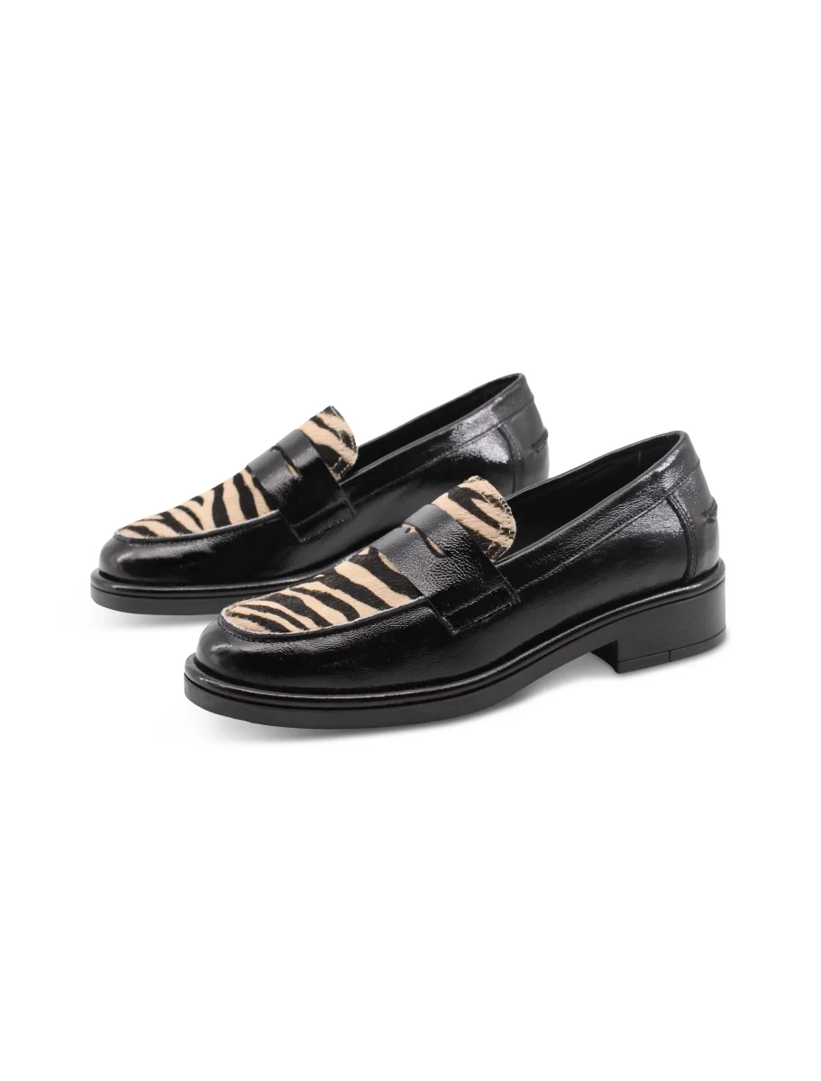 Penny loafer animalier da donna - immagine 4