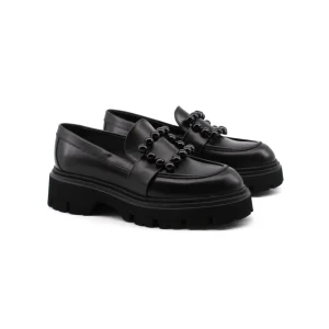 Mocassino da donna in vera pelle