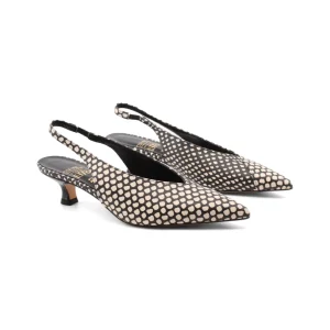 Décolleté kitten heels a mandorla donna