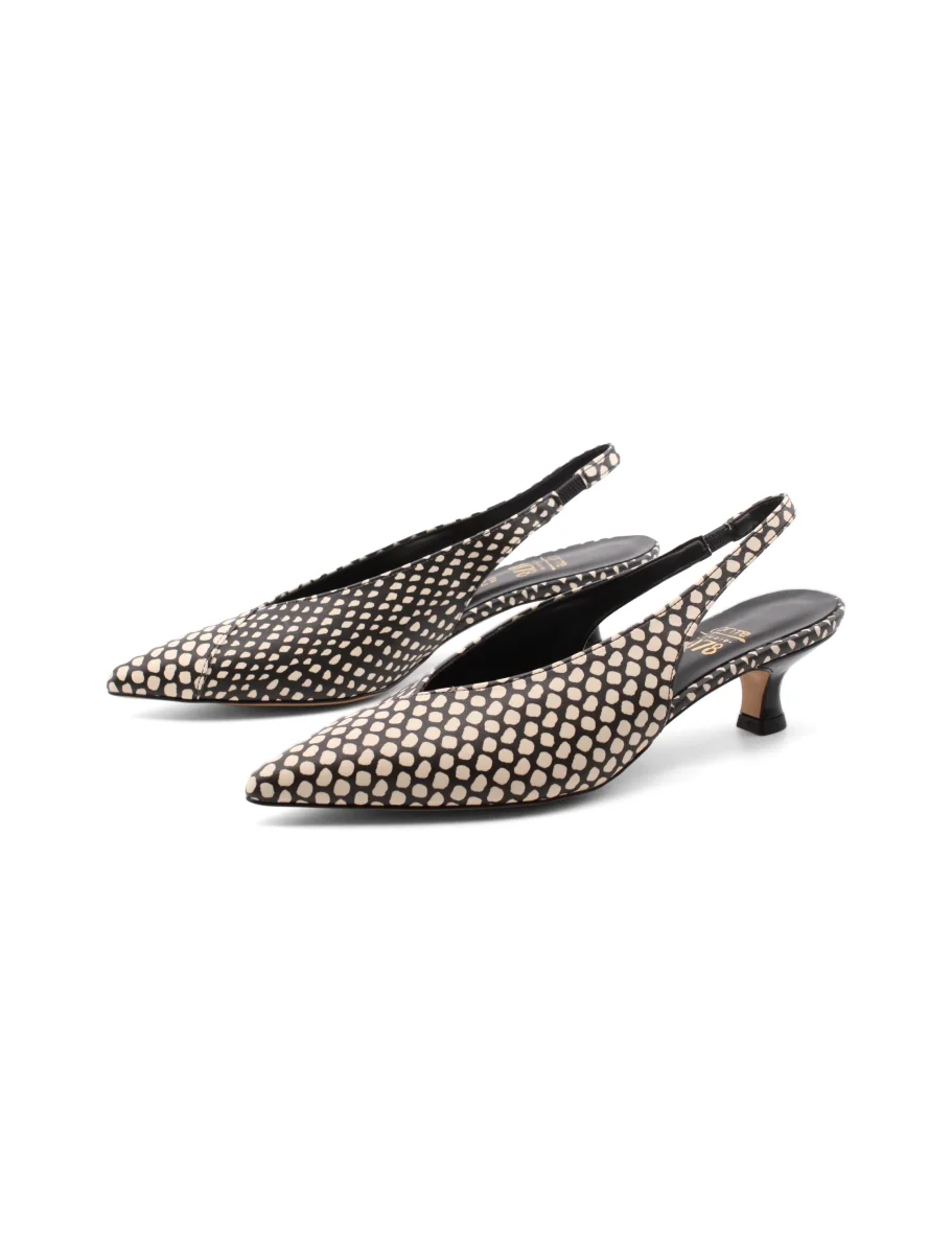 Décolleté kitten heels a mandorla donna - immagine 4