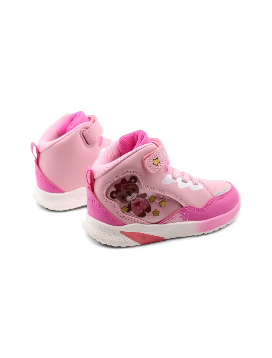 Sneaker alta primi passi con luci bimba - immagine 4