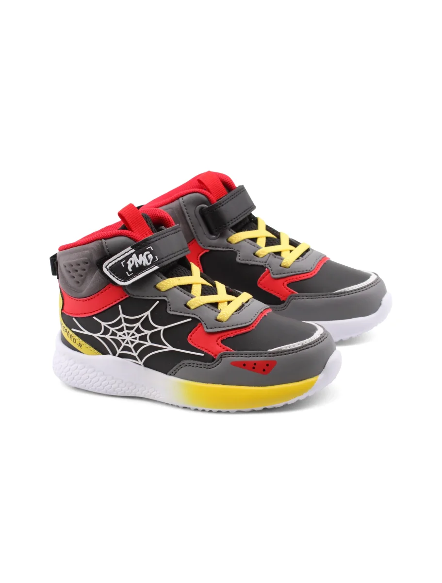 Sneaker alta con luci da bimbo