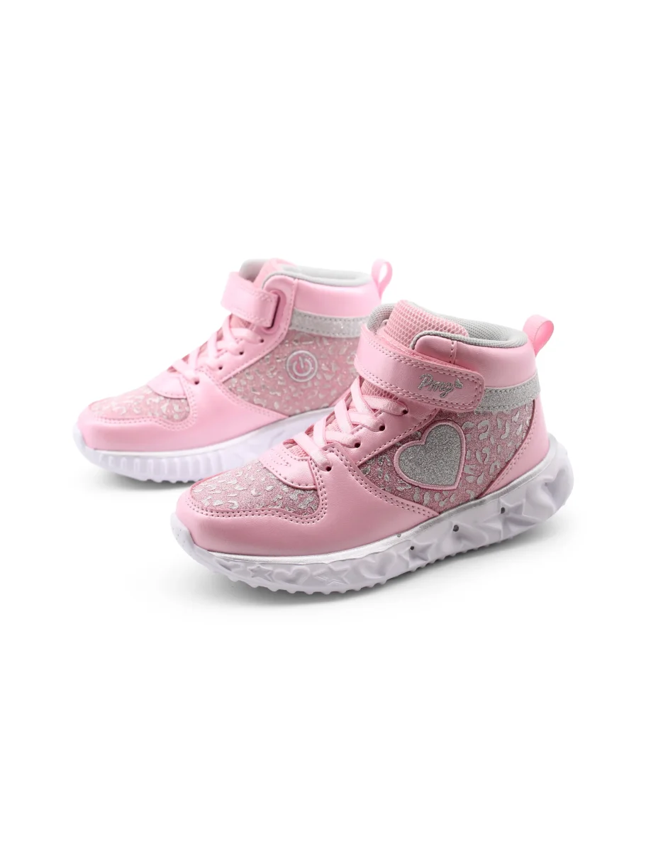 Sneaker alta con luci da bimba - immagine 5