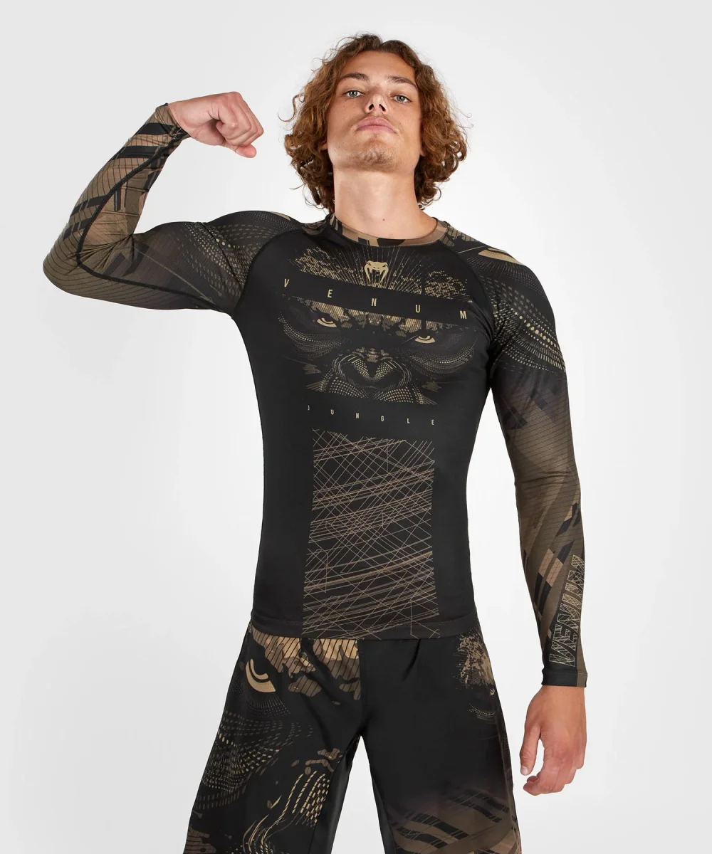 Rashguard Venum Gorilla Jungle maniche lunghe