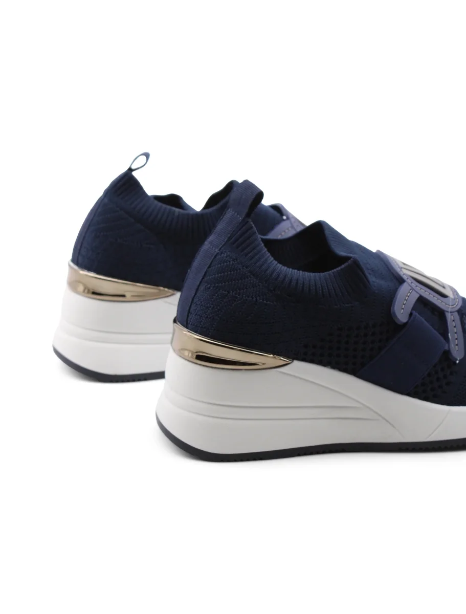 Sneaker slip on con zeppa da donna - immagine 6