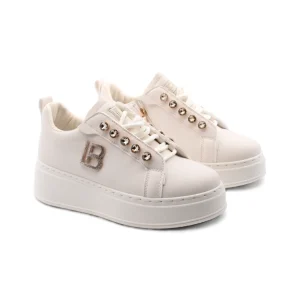 Sneaker gioiello con suola platform