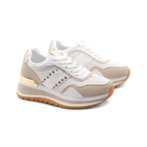 Sneaker platform gioiello da donna