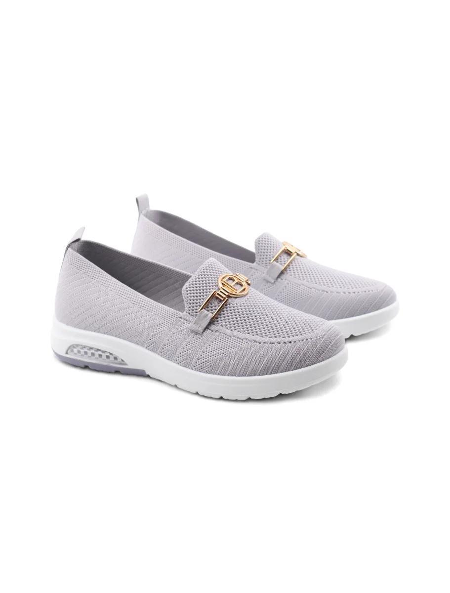 Mocassino con suola sportiva da donna