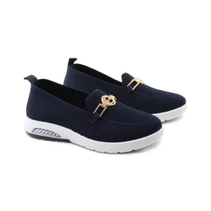 Mocassino con suola sportiva da donna