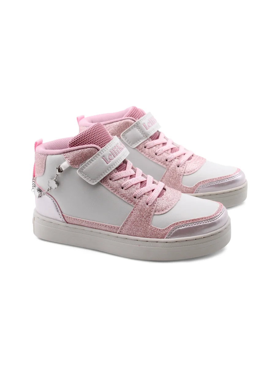 Gioiello sneaker alta con glitter bimba - immagine 7