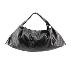 Borsa nera a spalla da donna