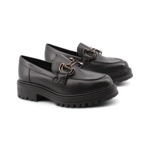 Mocassino chunky con morsetto da donna