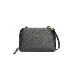 Monoplay Leather Mini Crossover borsa