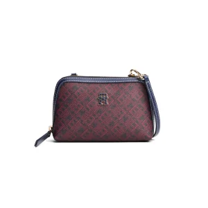 Monoplay Leather Mini Crossover borsa