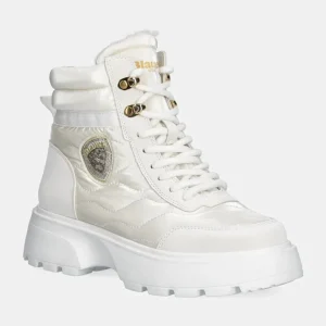 STIVALETTO ALLACCIATA ALLA CAVIGLIA BLANCA BLAUER DONNA