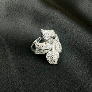 Anello Strass Argento