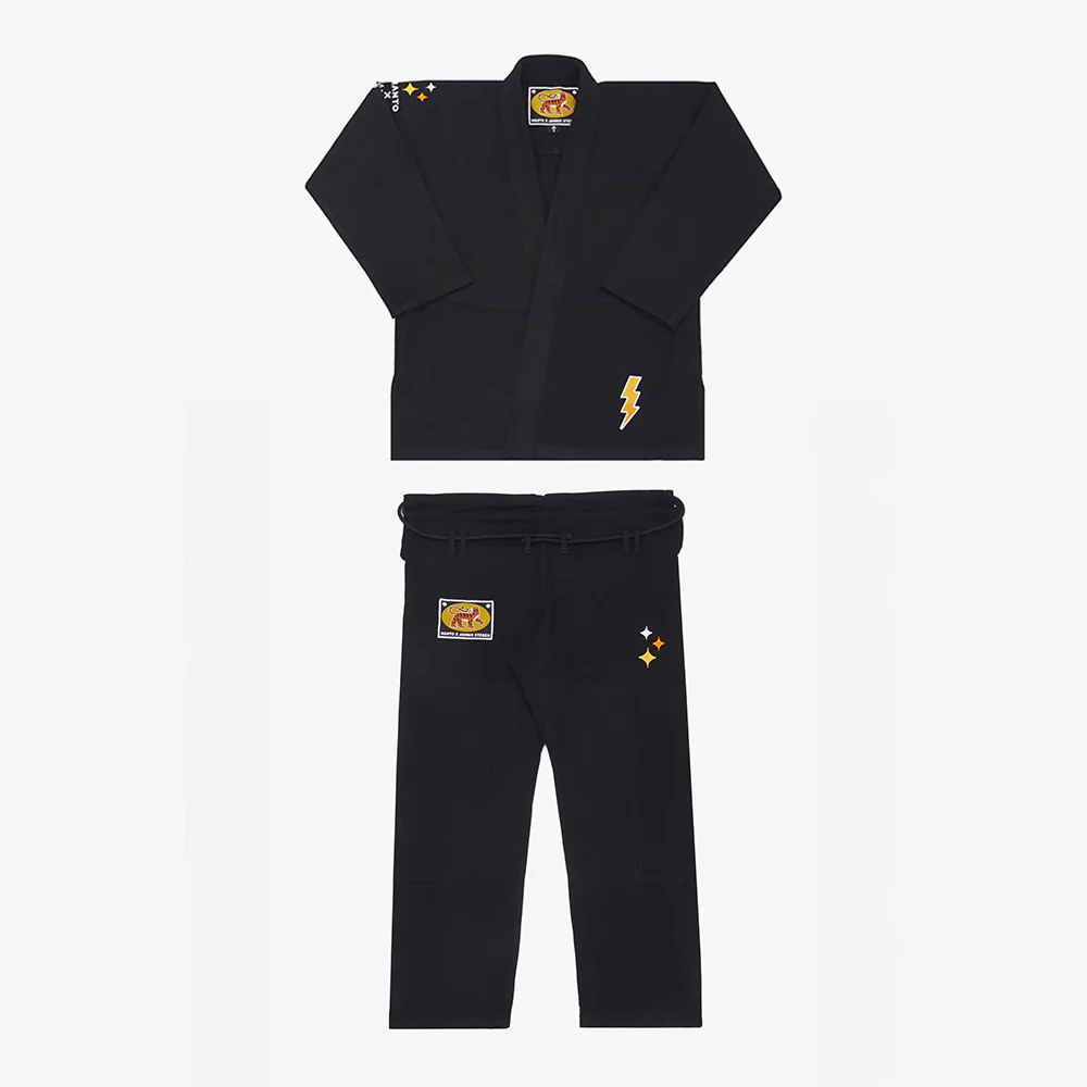 BJJ Gi Manto Tiger's Tail Nero