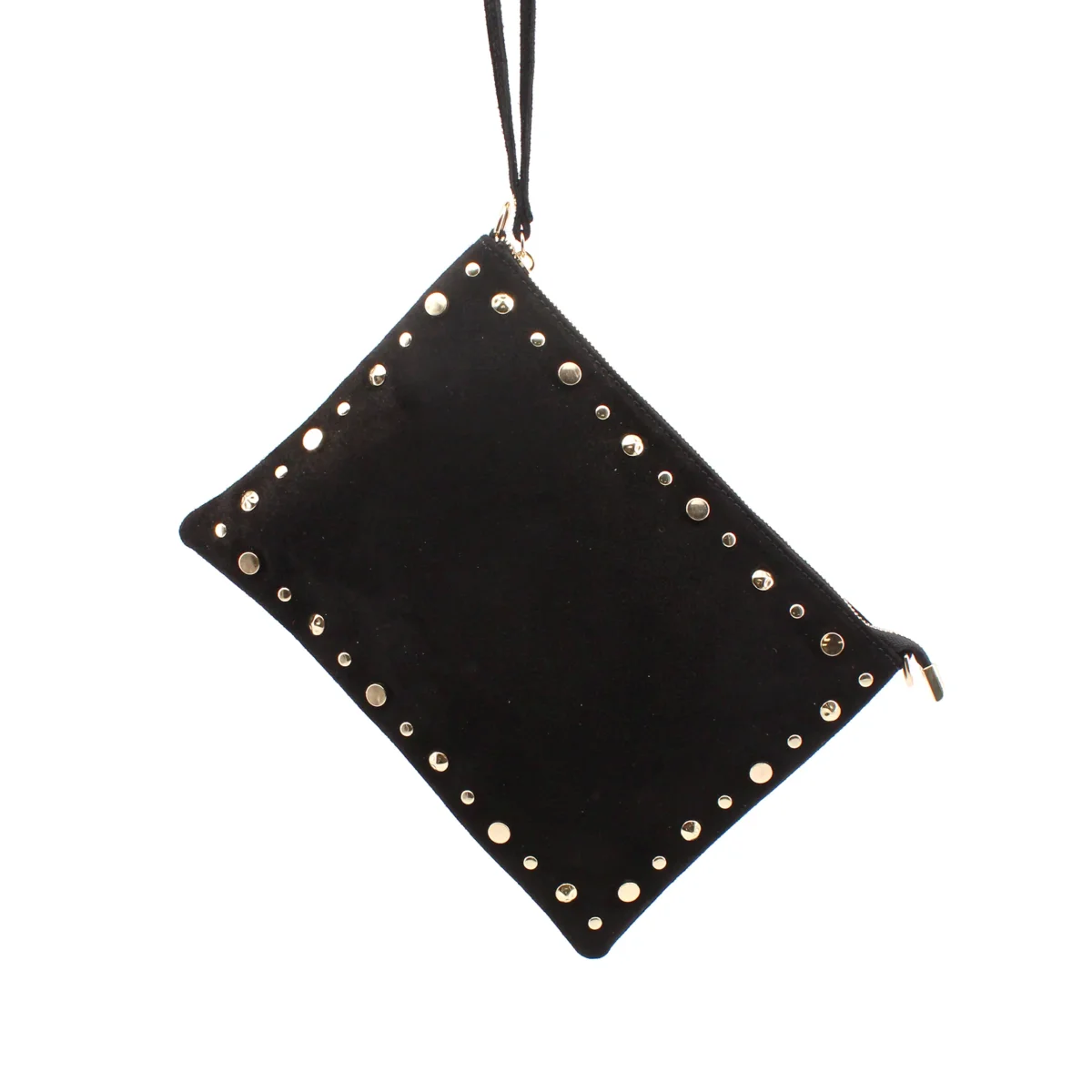 Pochette scamosciata con borchie donna - immagine 6