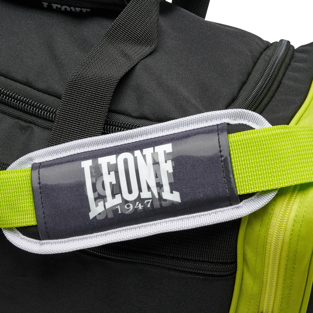 Borsone Leone Color Block AC956 Nero - immagine 6