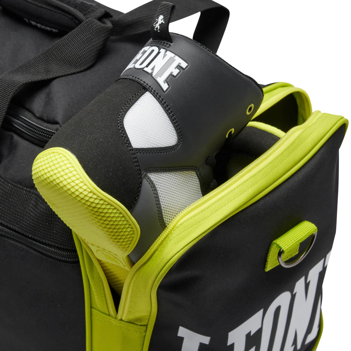 Borsone Leone Color Block AC956 Nero - immagine 7