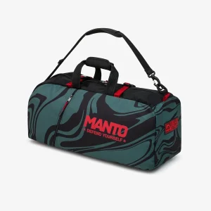 Borsone Zaino Manto Grid Verde