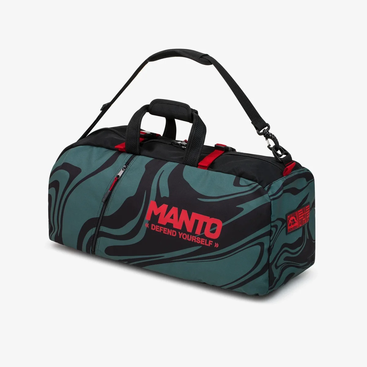 Borsone Zaino Manto Grid Verde