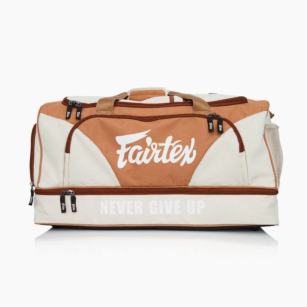 Borsone da palestra Fairtex BAG2 Khaki-arancione - immagine 3