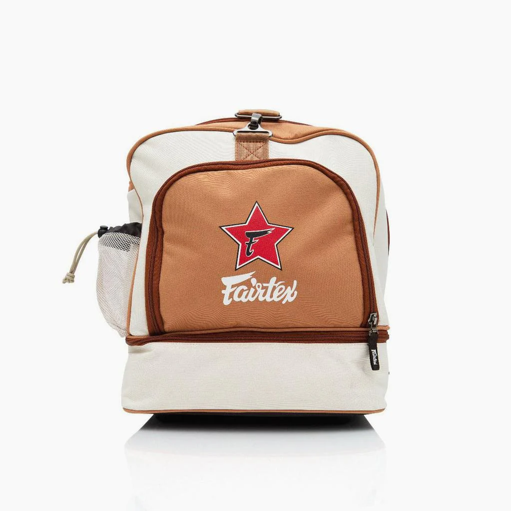 Borsone da palestra Fairtex BAG2 Khaki-arancione - immagine 4
