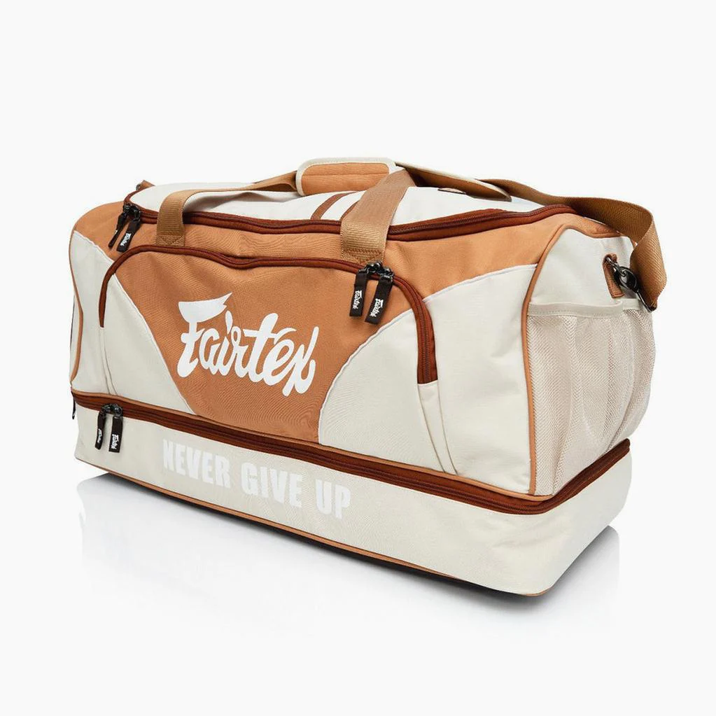 Borsone da palestra Fairtex BAG2 Khaki-arancione - immagine 5