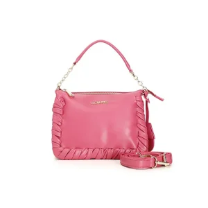 Borsa morbida con zip e infilature