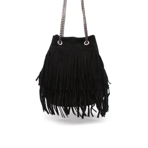 Cervia borsa scamosciata con frage