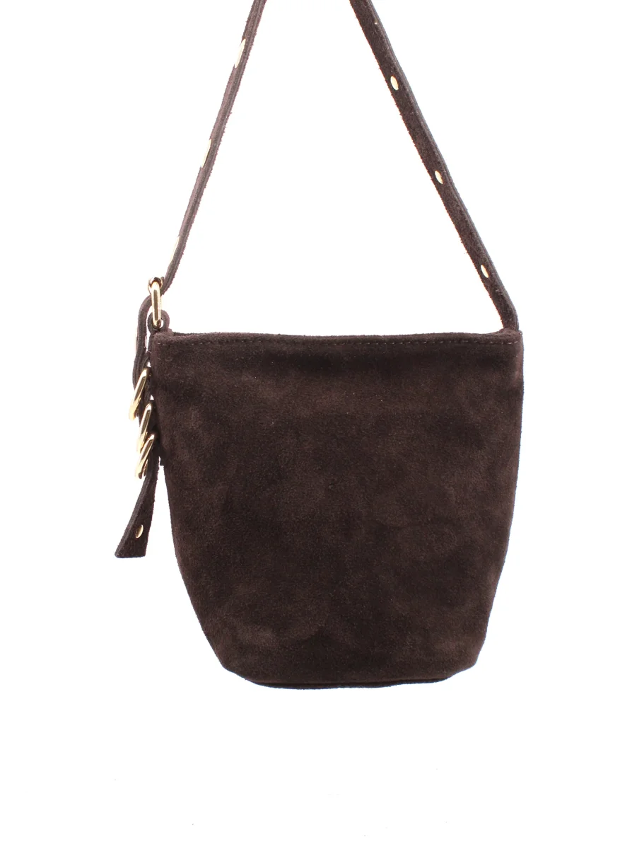 Chioggia borsa scamosciata a tracolla